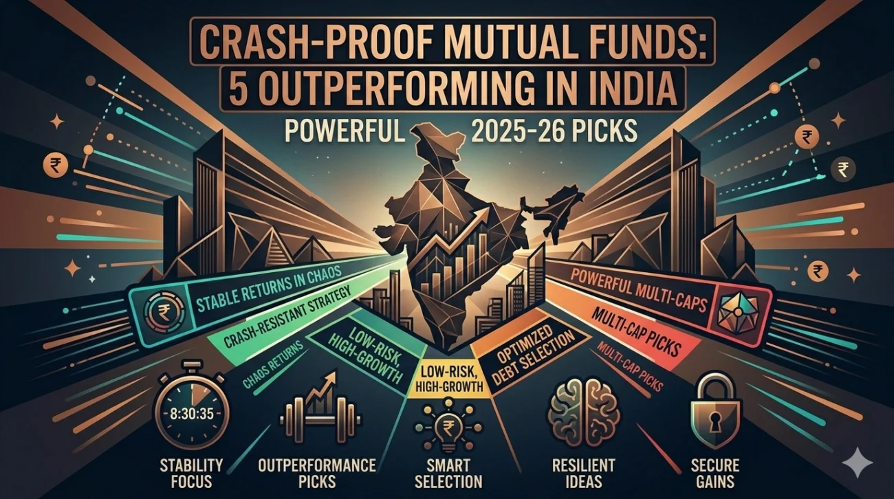 Best Mutual Funds During Market Crash in India: 5 Powerful Funds That Outperformed in 2025–26