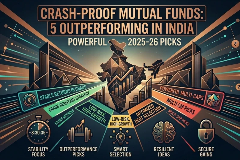 Best Mutual Funds During Market Crash in India: 5 Powerful Funds That Outperformed in 2025–26