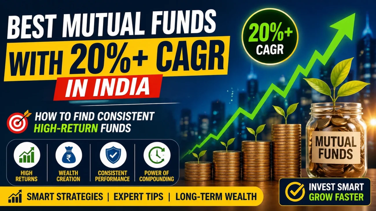 Best Mutual Funds with 20% CAGR in India: 7 Powerful Ways to Find Consistent High Returns