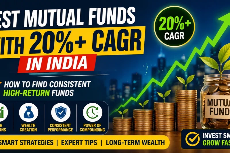 Best Mutual Funds with 20% CAGR in India: 7 Powerful Ways to Find Consistent High Returns