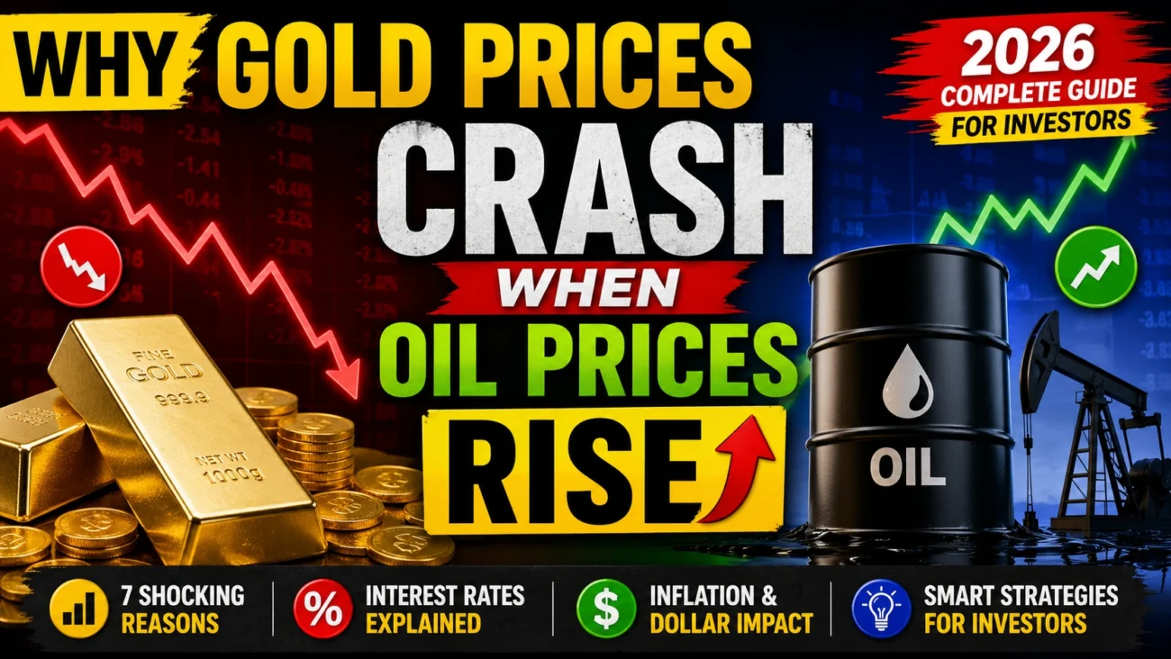 Gold Prices Crash When Oil Prices Rise: 7 Shocking Reasons Every Investor Must Know (2026 Guide)