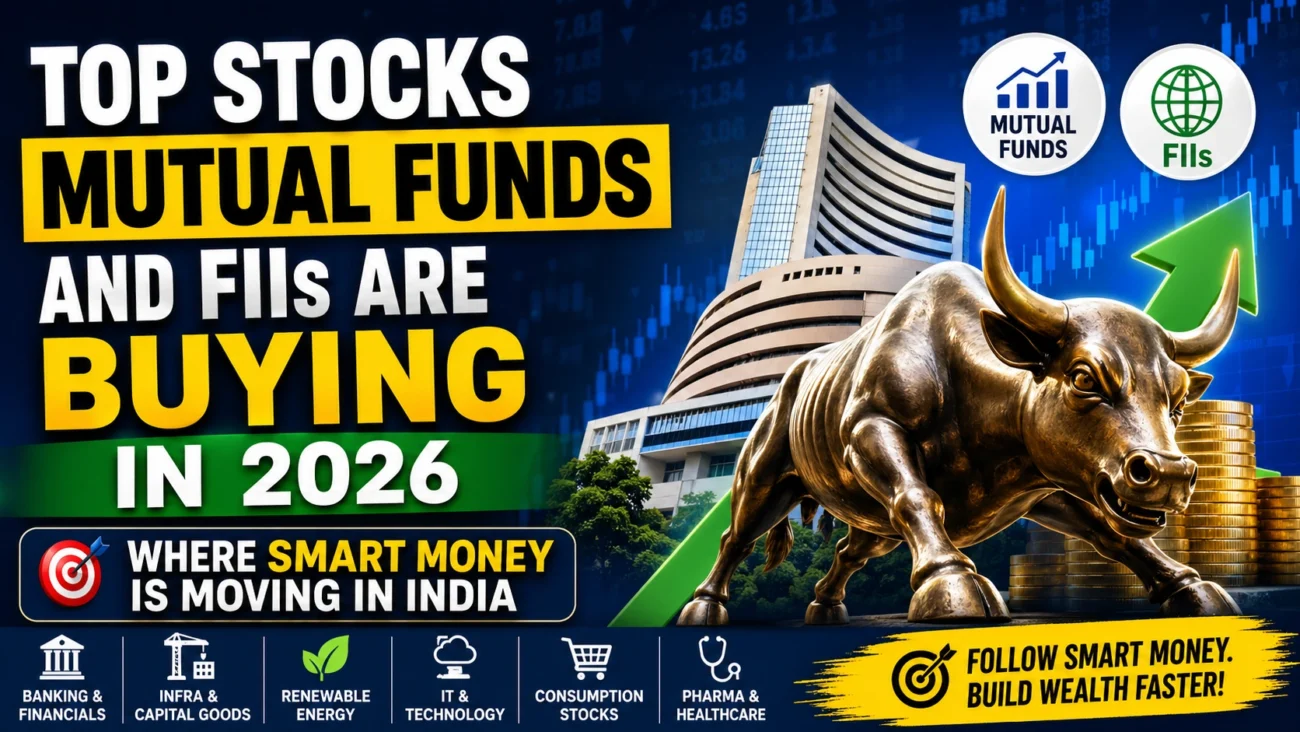 Top Stocks Mutual Funds and FIIs Are Buying in 2026: 10 Powerful Trends Smart Investors Must Know