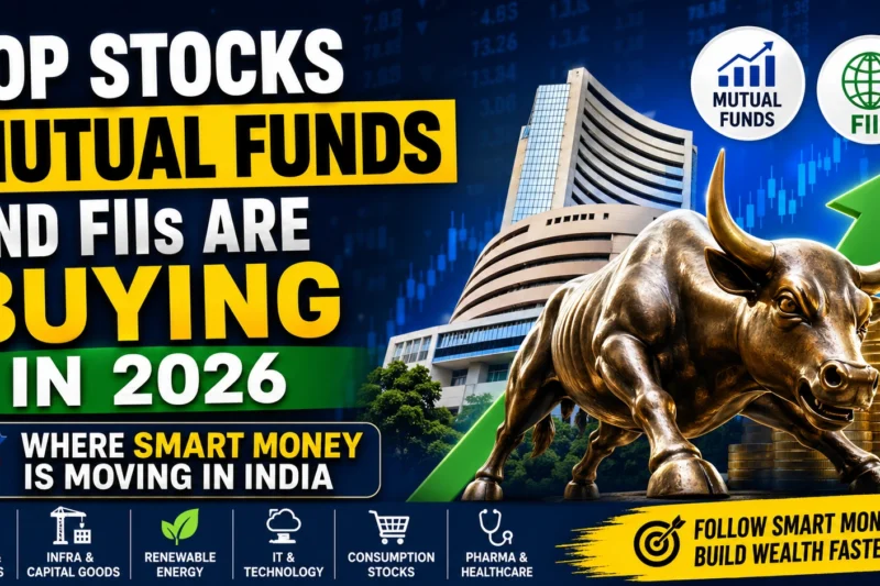 Top Stocks Mutual Funds and FIIs Are Buying in 2026: 10 Powerful Trends Smart Investors Must Know