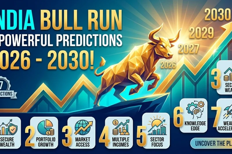 Stock Market Bull Run 2026–2030 India: 7 Powerful Predictions to Build Massive Wealth