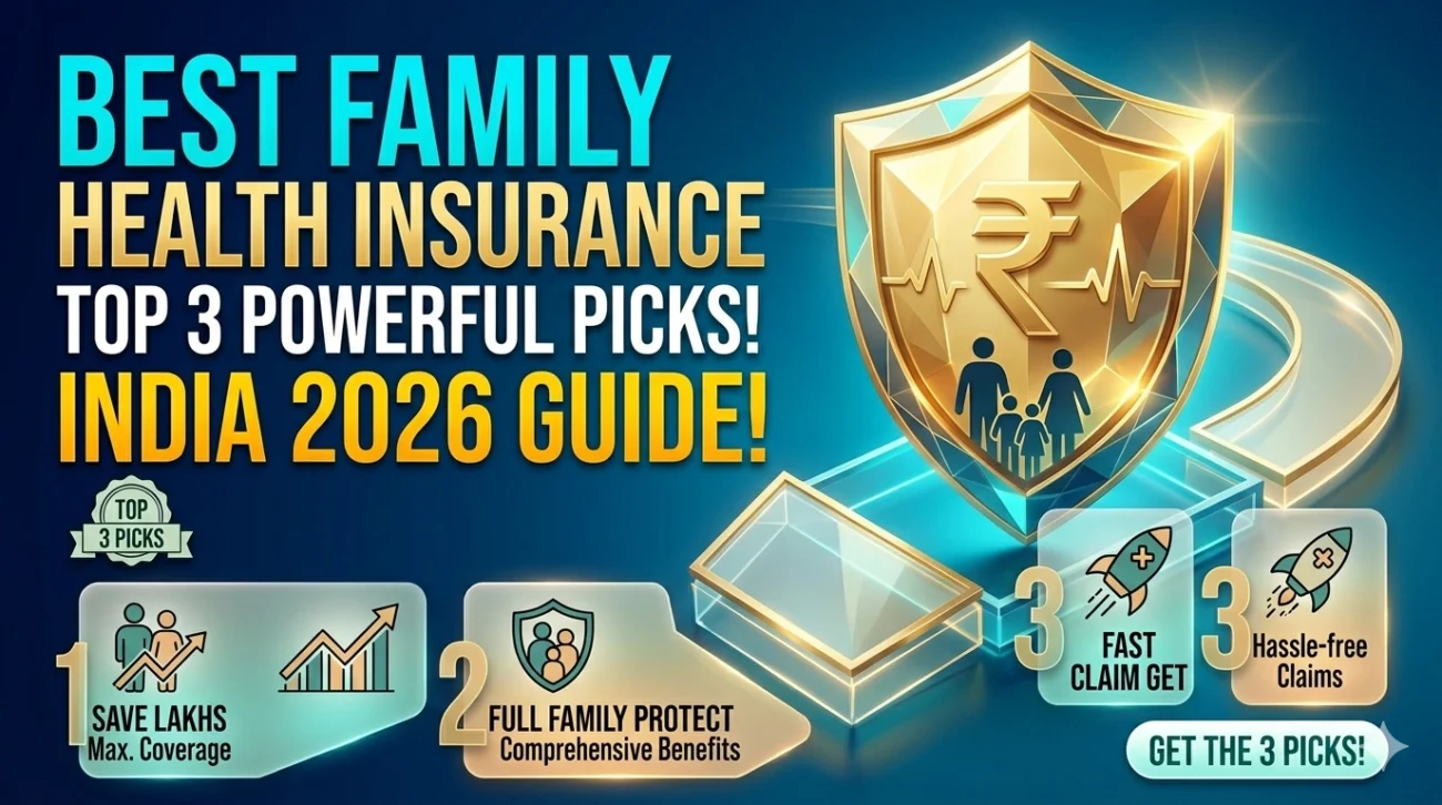 Best Health Insurance Plans for Family in India: Top 3 Powerful Picks to Save Lakhs (2026 Guide)