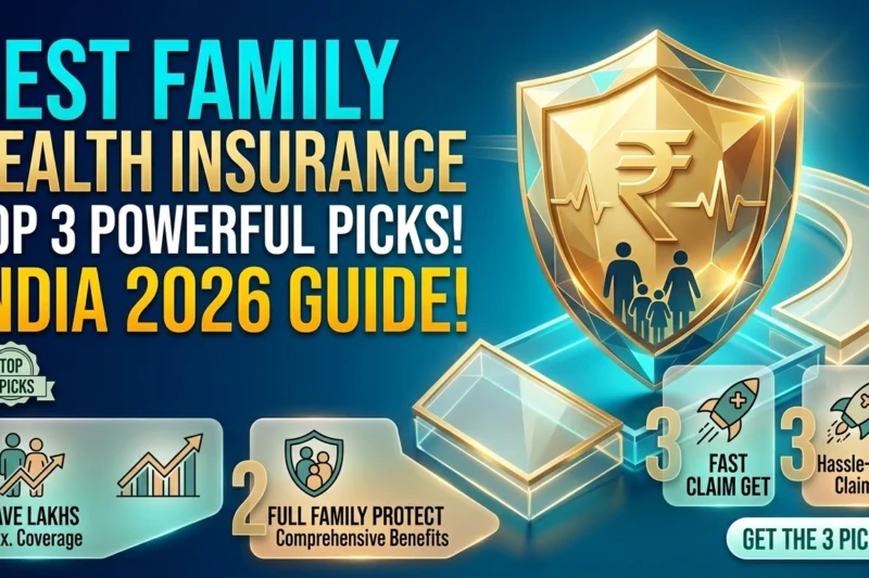 Best Health Insurance Plans for Family in India: Top 3 Powerful Picks to Save Lakhs (2026 Guide)