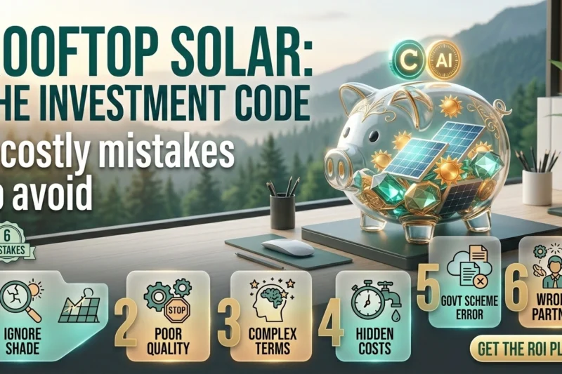 Rooftop Solar Investment in India 2026: 6 Costly Mistakes to Avoid + Powerful ROI Guide