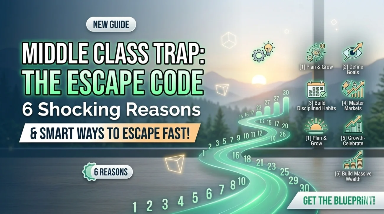 Middle Class Trap in India: 6 Shocking Reasons You Stay Poor