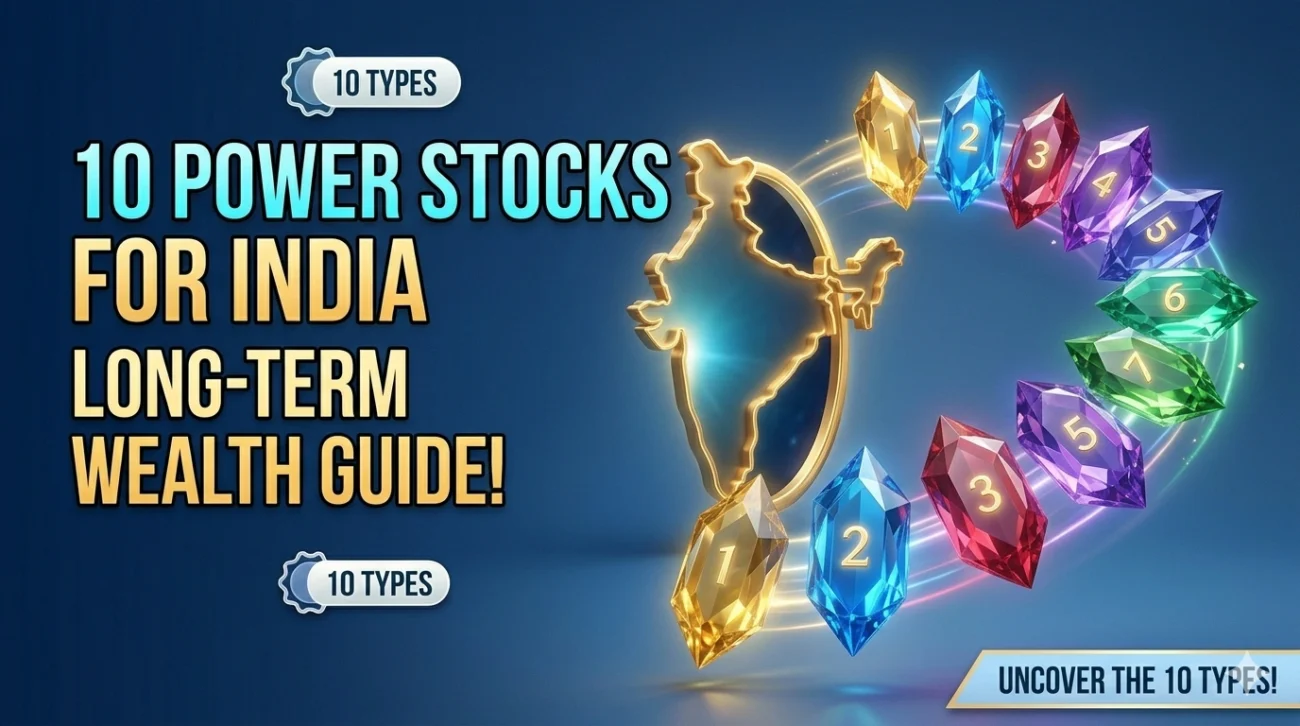 10 Best Types of Stocks to Invest in India for Long-Term Wealth