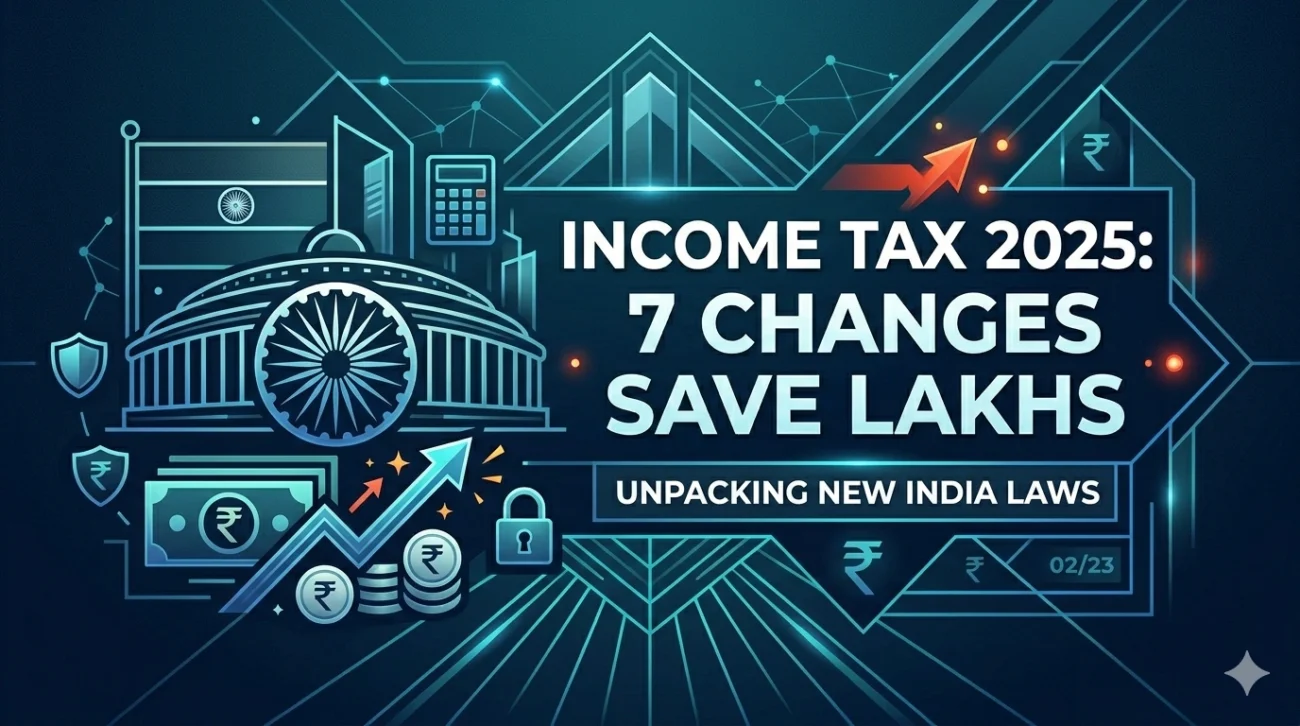 Income Tax Act 2025: 7 Powerful Changes That Can Save You Lakhs in India