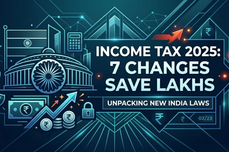 Income Tax Act 2025: 7 Powerful Changes That Can Save You Lakhs in India