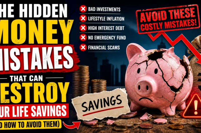 Financial Mistakes That Destroy Life Savings