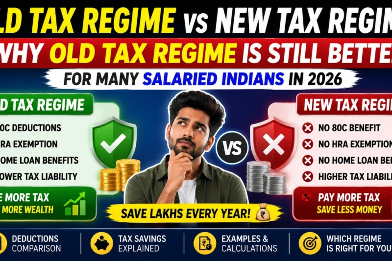 Old Tax Regime vs New Tax Regime: 7 Powerful Reasons Why the Old Tax Regime is Still Better in 2026